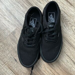 Brand new black vans.